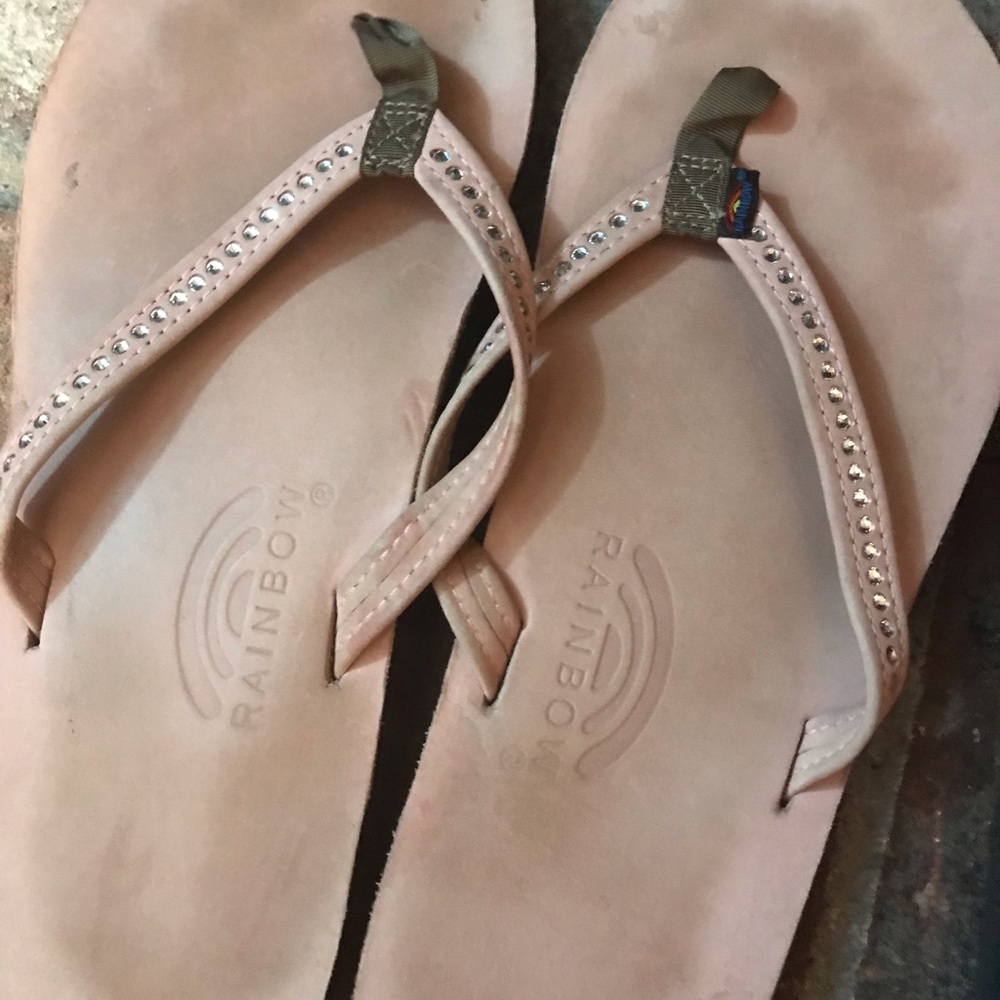 Women’s Rainbow Flip Flops